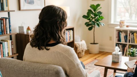 Counselling for Anxiety Infographic